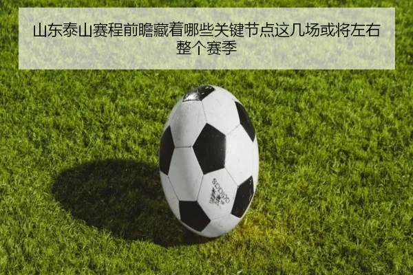 山东泰山赛程前瞻藏着哪些关键节点这几场或将左右整个赛季（xiongmaotiyu）
